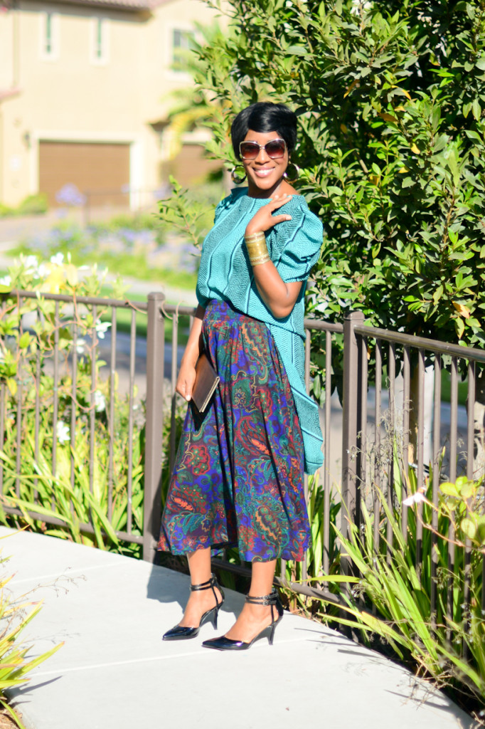 Pattern Mixing - Thrifting Diva