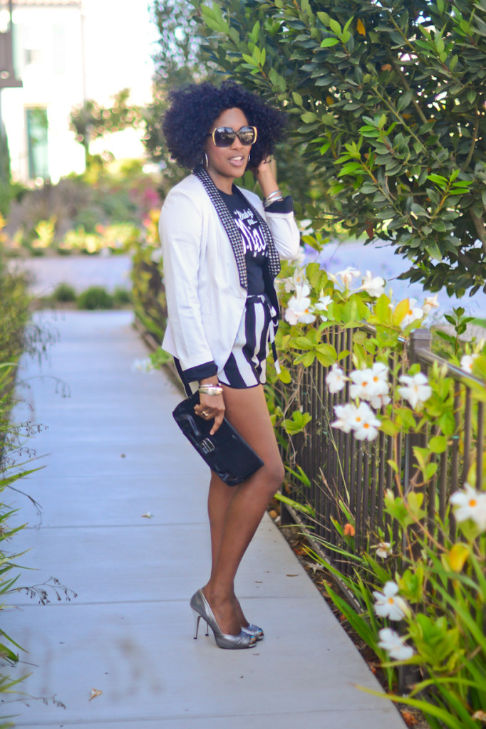 black girls are magic tee and thrifted pieces - thrifting diva