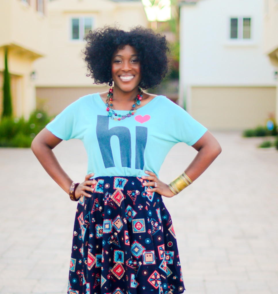 printed midi skirt - thrifting diva