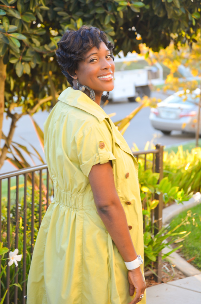 CAbi jacket & striped dress - Thrifting Diva