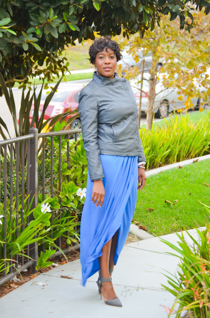 maxi skirt - thrift sisters link up