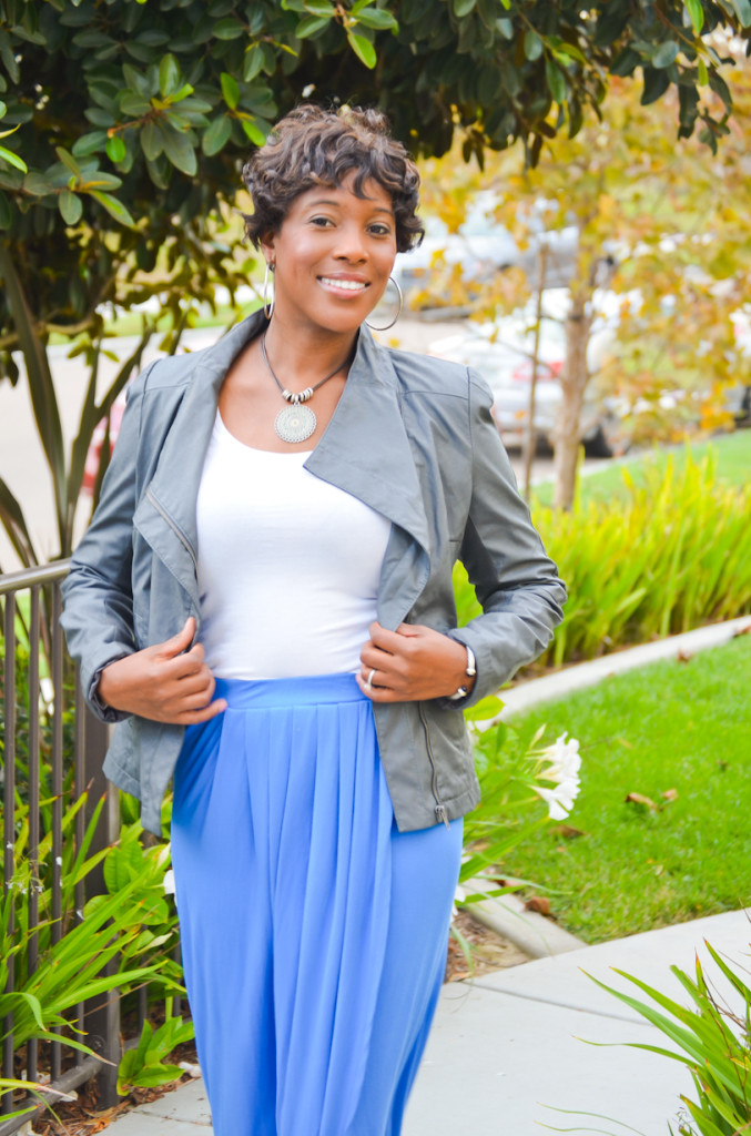 maxi skirt - thrift sisters link up