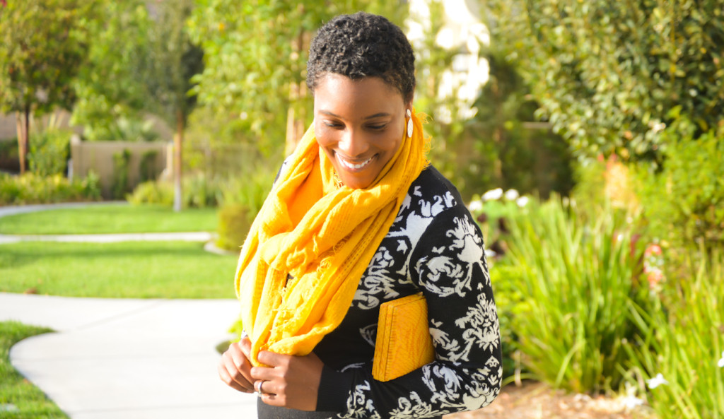 Ross Dress For Less sweater dress & scarf