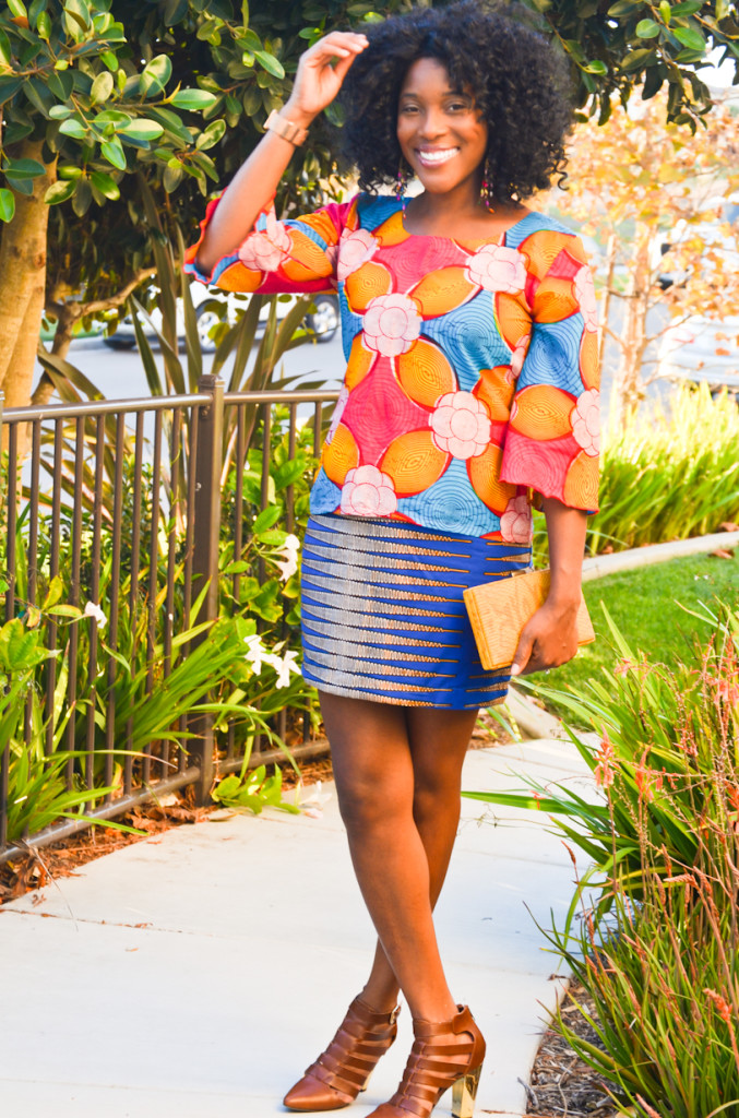 African Prints - Thrift Sisters Link Up