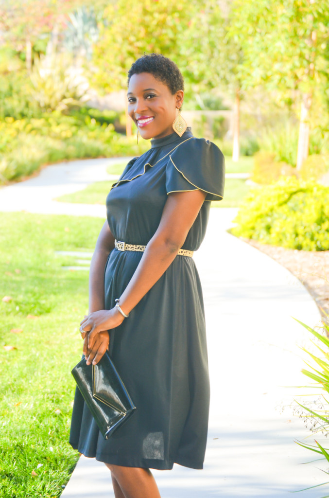 vintage dress - thrifting diva
