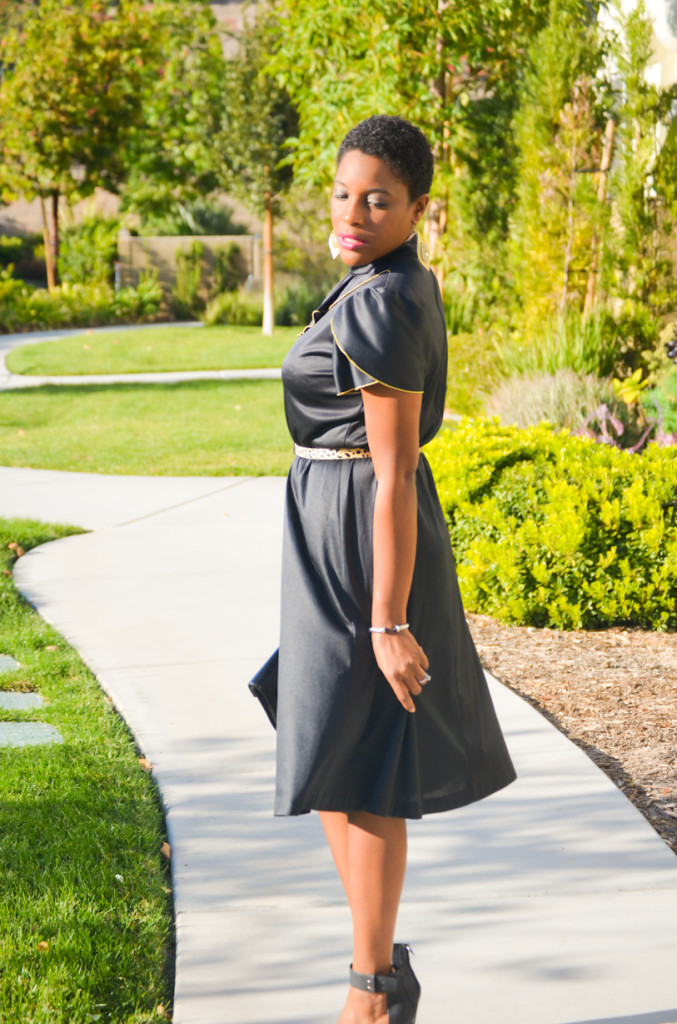 vintage dress - thrifting diva