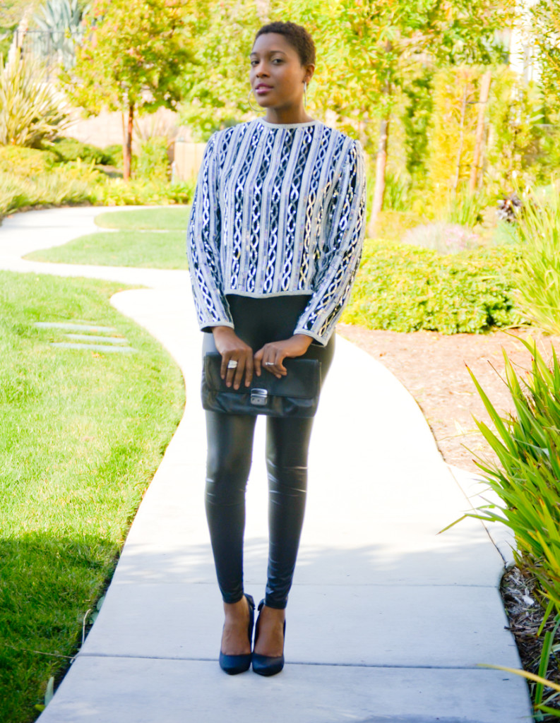 thrifted open back sequin top - Thrifting Diva