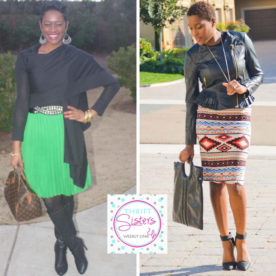 Skirt and Thrift Sisters Link Up