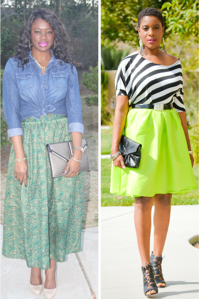 full skirts and thrift sisters link up