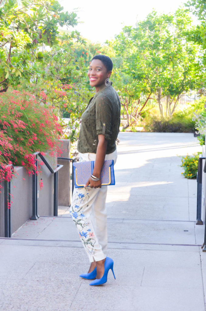 Floral Pants - Thrifting Diva