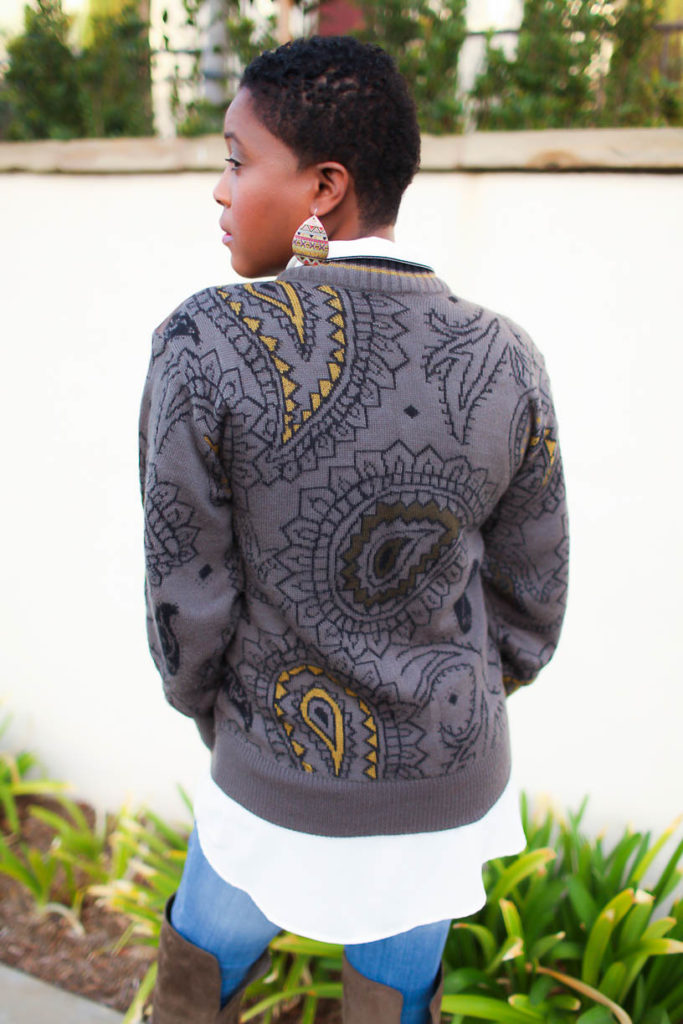 Thrifted Men's Sweater- Thrifting Diva