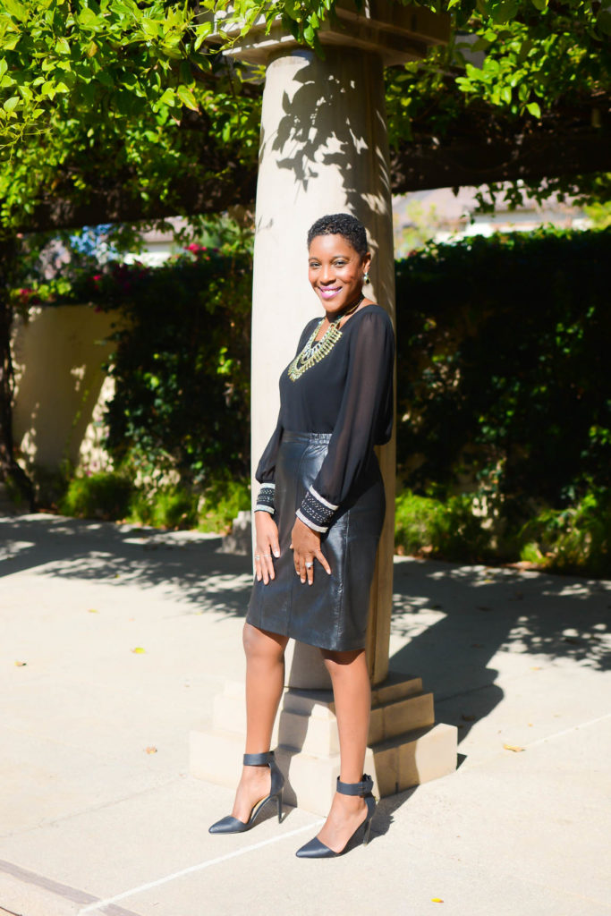 Wearing All Black - Thrifting Diva