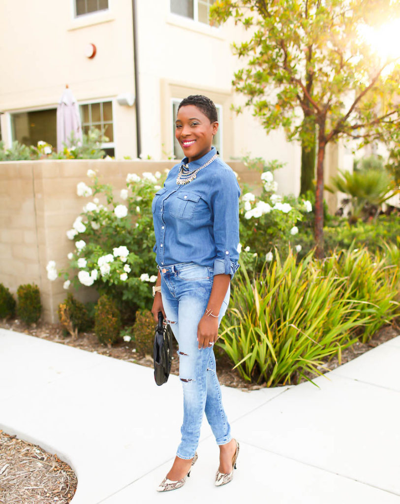 Denim on Denim - Thrifting Diva