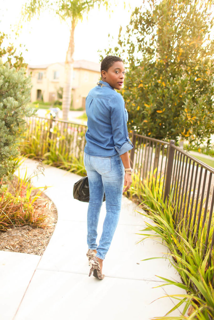 Denim on Denim - Thrifting Diva