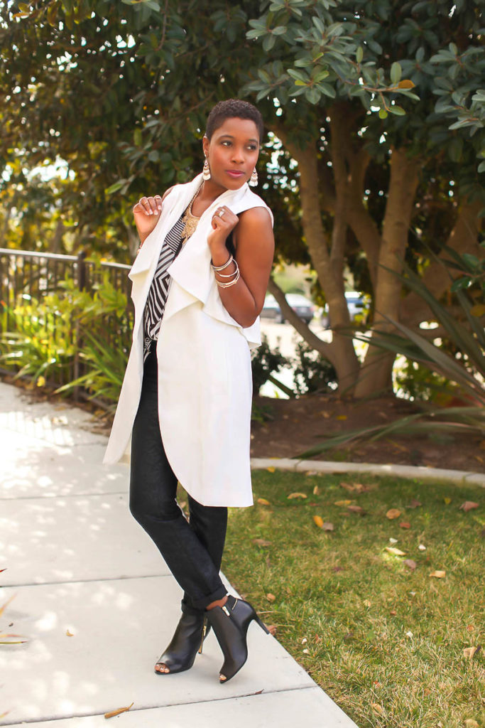 Sleeveless Jacket - Thrifting Diva