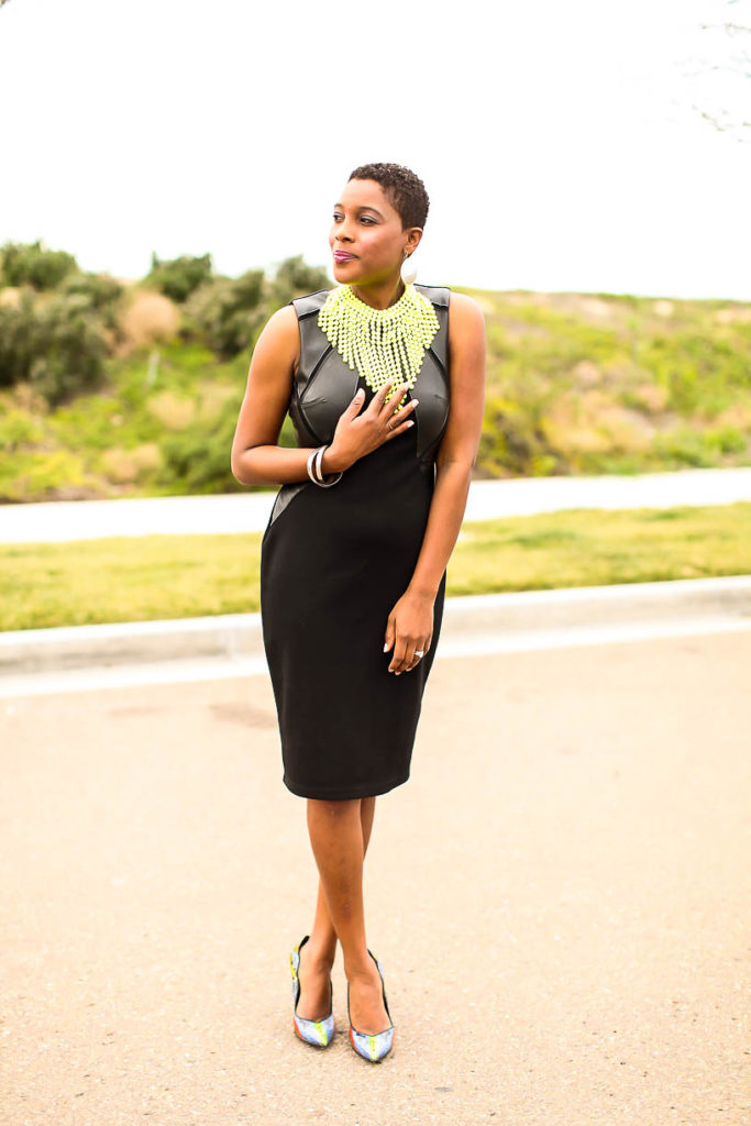 Accessories and Little Black Dress - Thrifting Diva