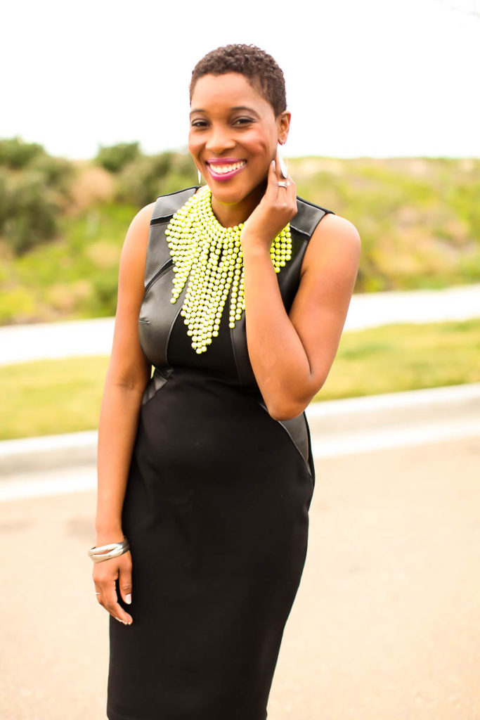 Accessories and Little Black Dress - Thrifting Diva