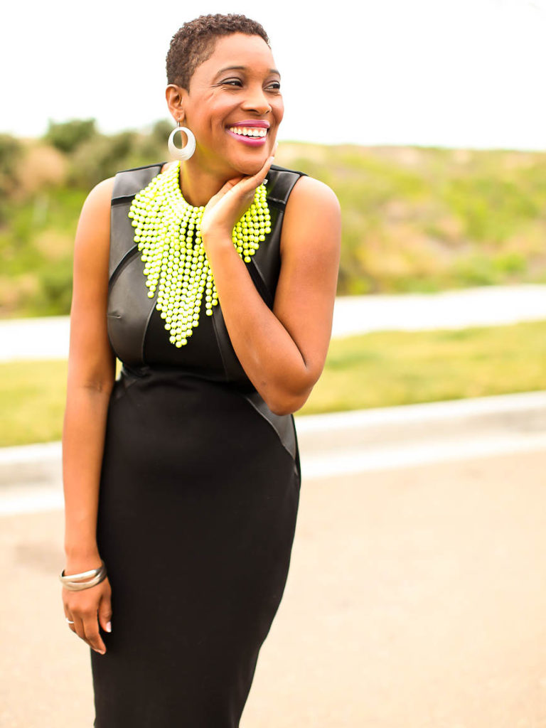 Accessories and Little Black Dress - Thrifting Diva