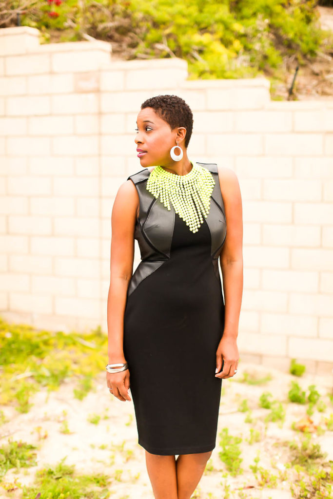 Accessories and Little Black Dress - Thrifting Diva