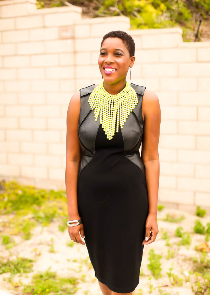 Accessories and Little Black Dress - Thrifting Diva
