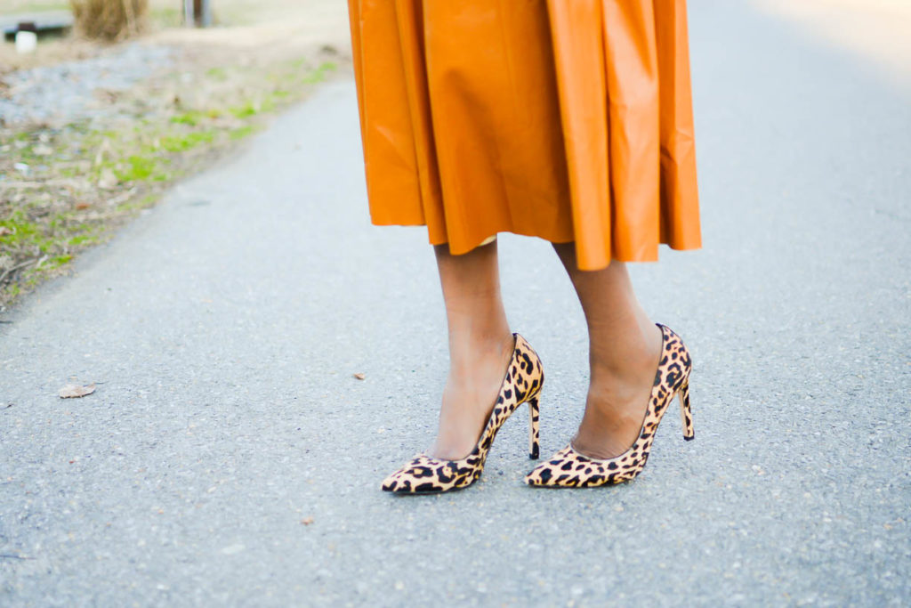 Season Transition Fashion + Midi Skirt
