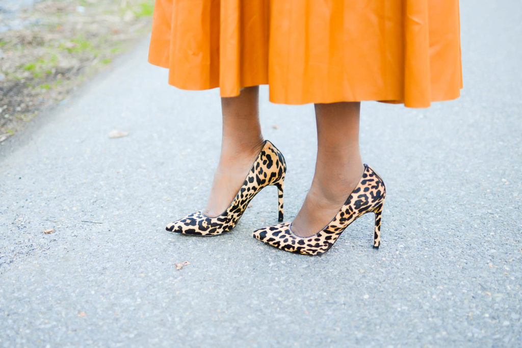 Season Transition Fashion + Midi Skirt