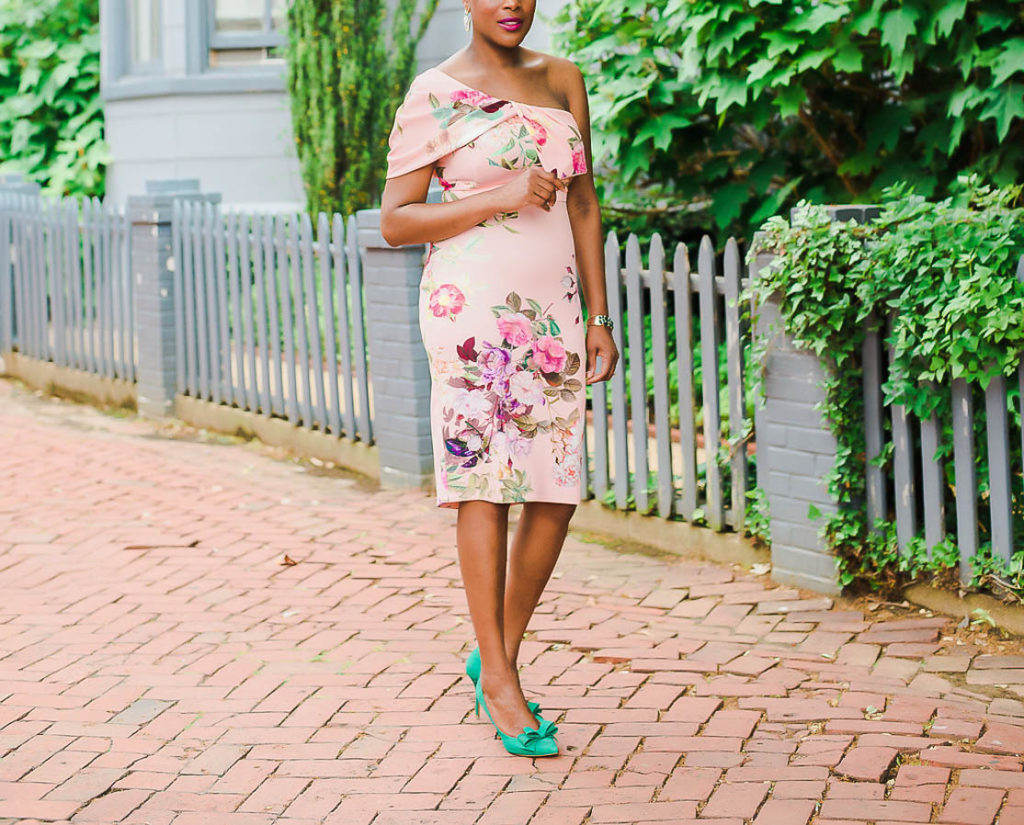 One-Shoulder Dress - Thrifting Diva
