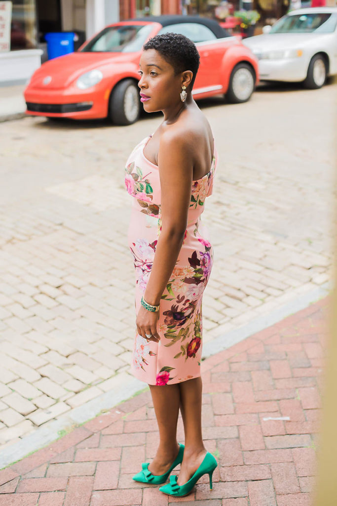One-Shoulder Dress - Thrifting Diva