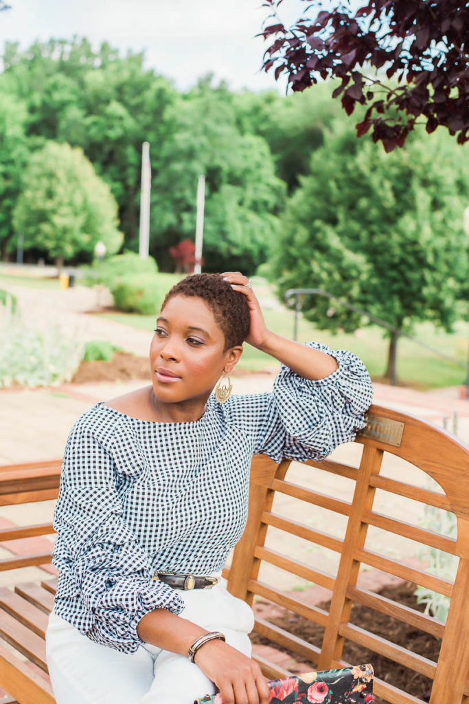Ruffled blouse - Thrifting Diva