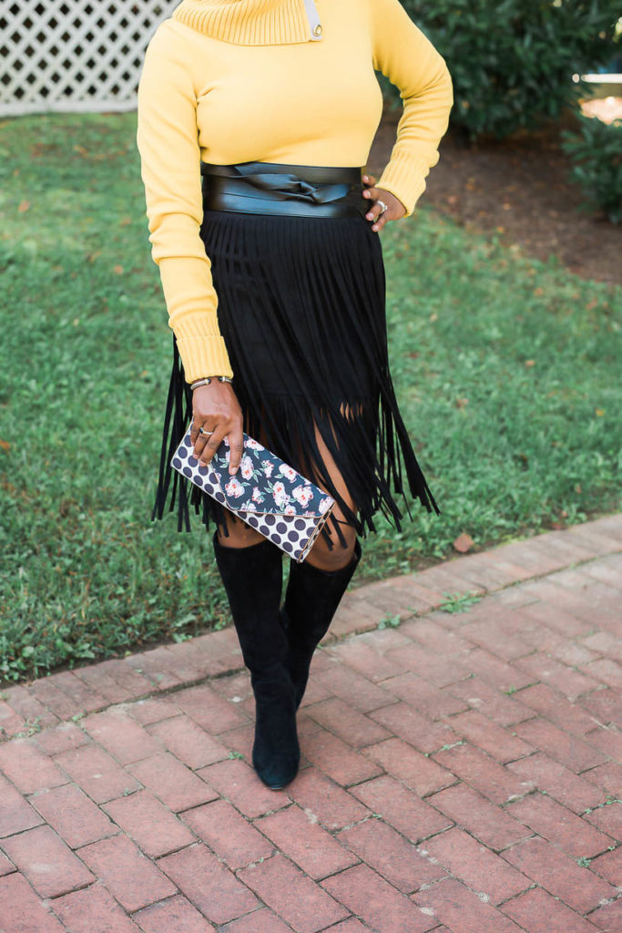 Fringe Skirt - Thrifting Diva