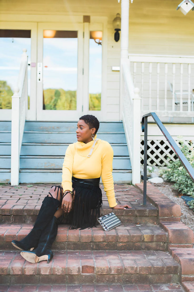 Fringe Skirt - Thrifting Diva