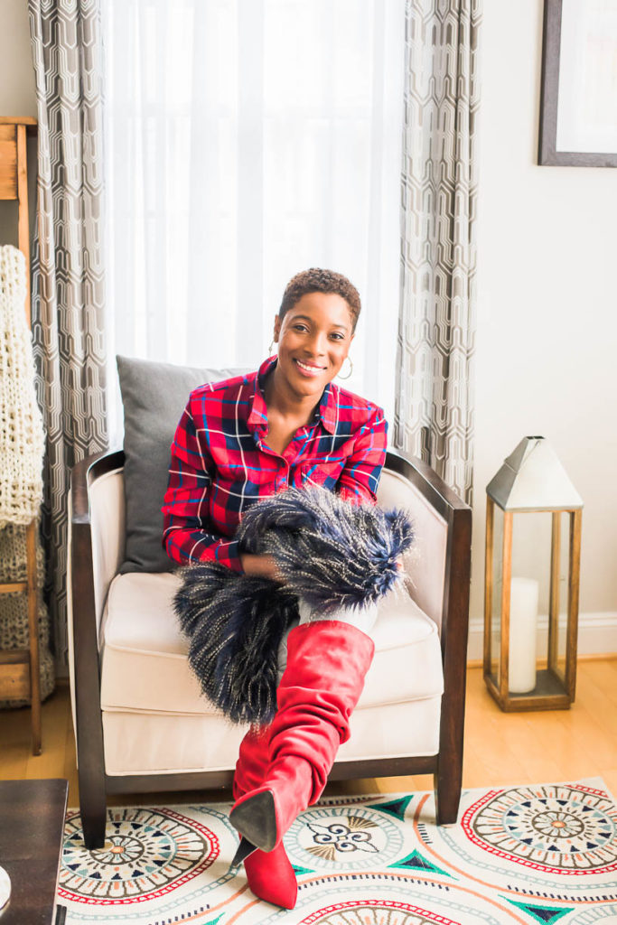 Red Slouch Boots - Thrifting Diva