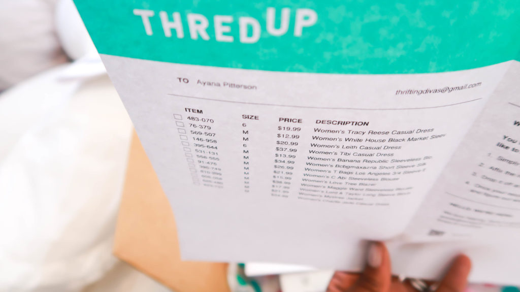 ThredUP Goody Box Review - Thrifting Diva
